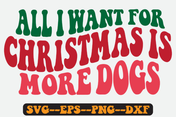 DOG MOM Christmas Quote Retro Svg Design for Crafts and Graphics
