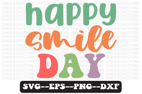 Happy Smile Day Quote Retro Svg Design: A Crafts and Graphics Review